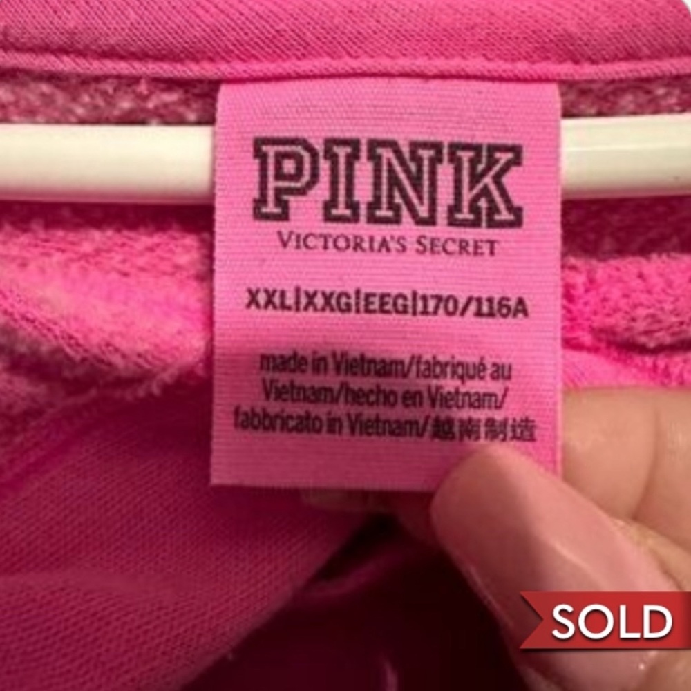 Matching pink outfit